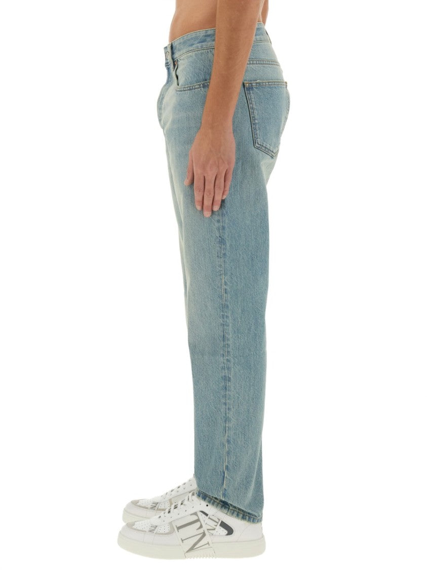 Valentino Light Wash Denim Pants