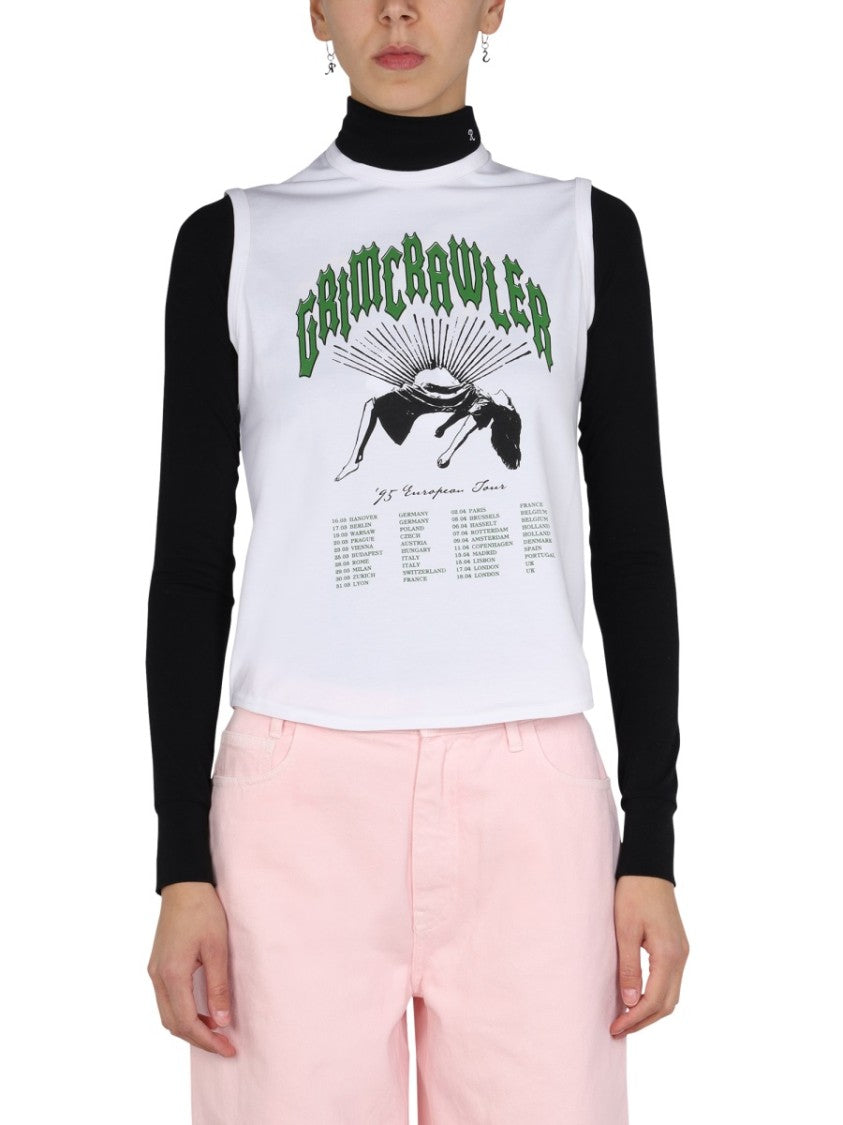 Raf Simons Layered Roll-Neck Top