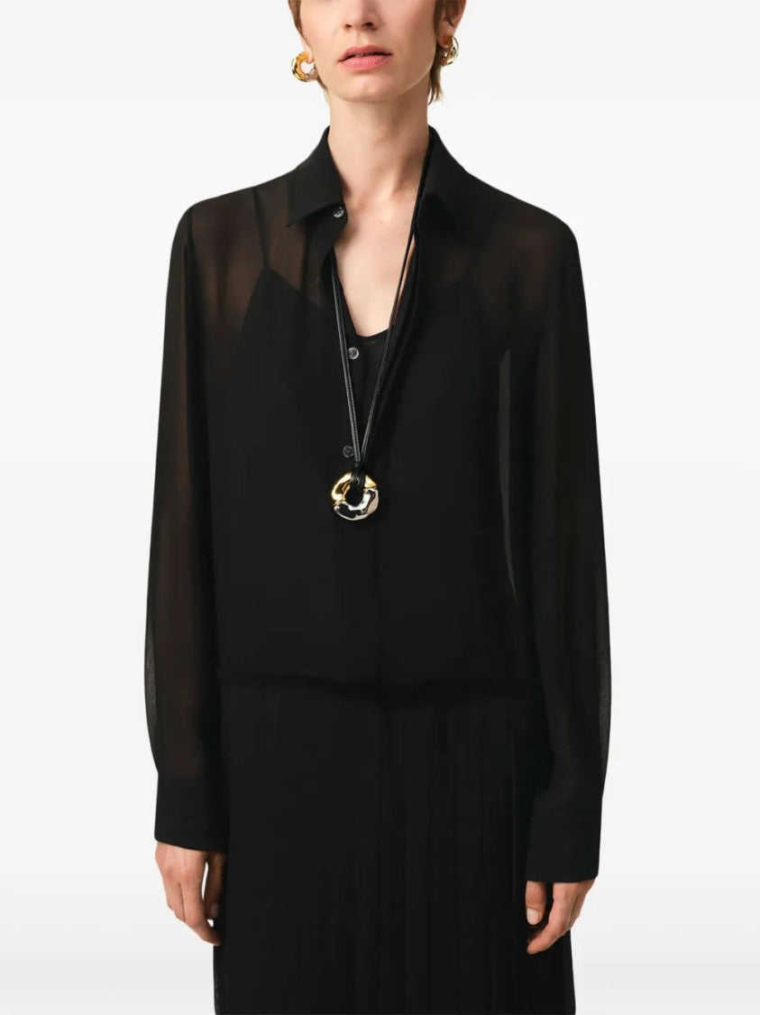Ami Pleated Maxi Dress