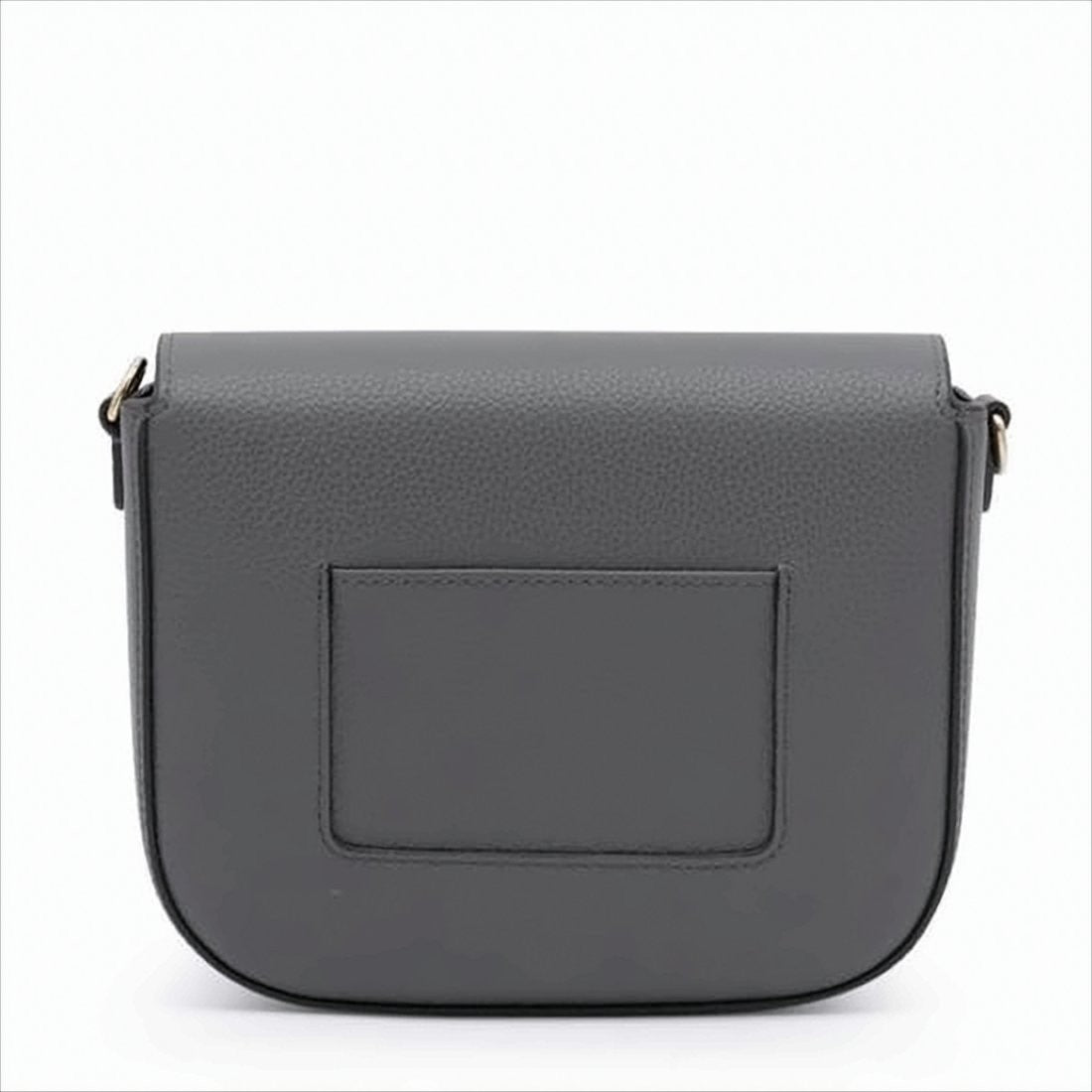 Mulberry Textured Calf Leather Satchel Crossbody Bag With Gold-Tone Clasp