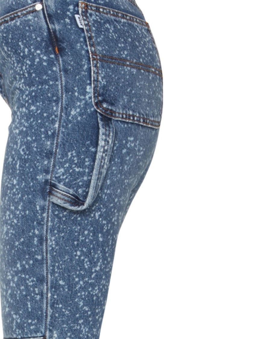 Msgm High-Waisted Skinny Fit Jeans
