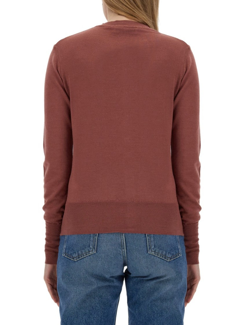 Vivienne Westwood Cardigan With Tailored Button-Down Front And Logo Embroidery