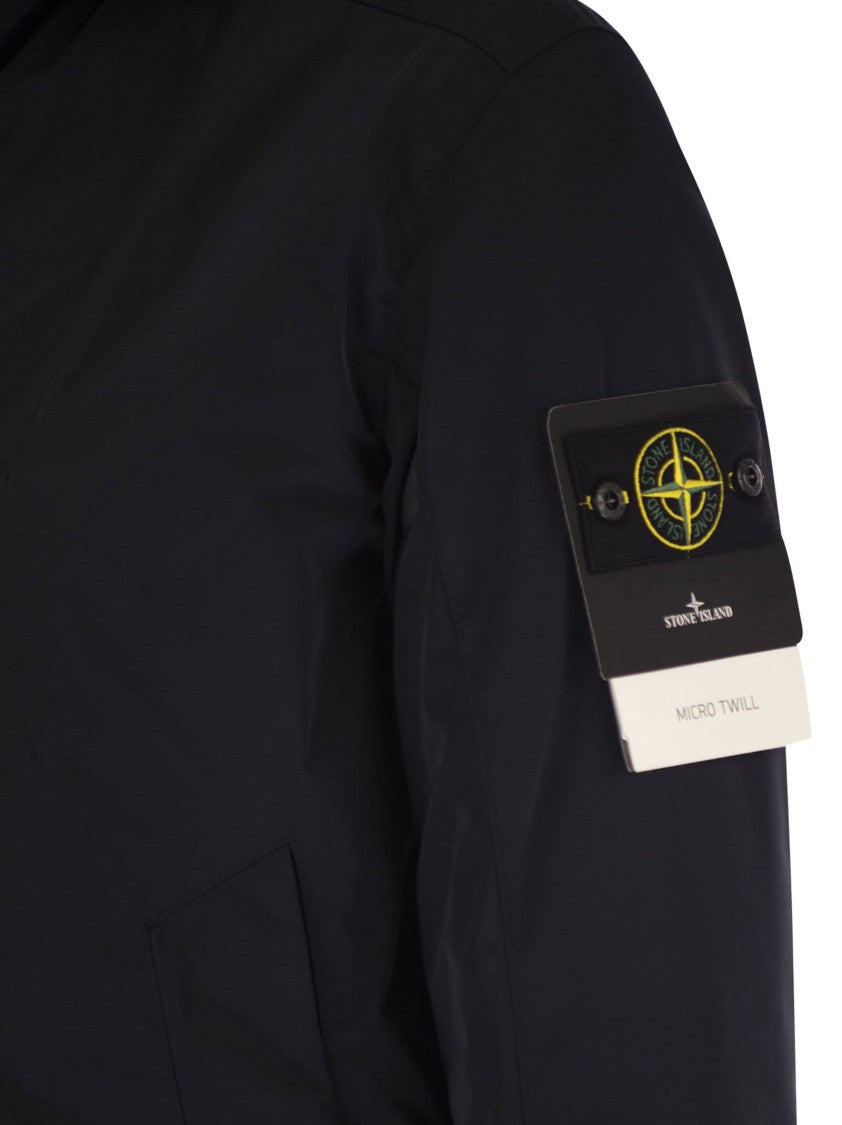 Stone Island Padded Jacket With Hood And Drip-Proof