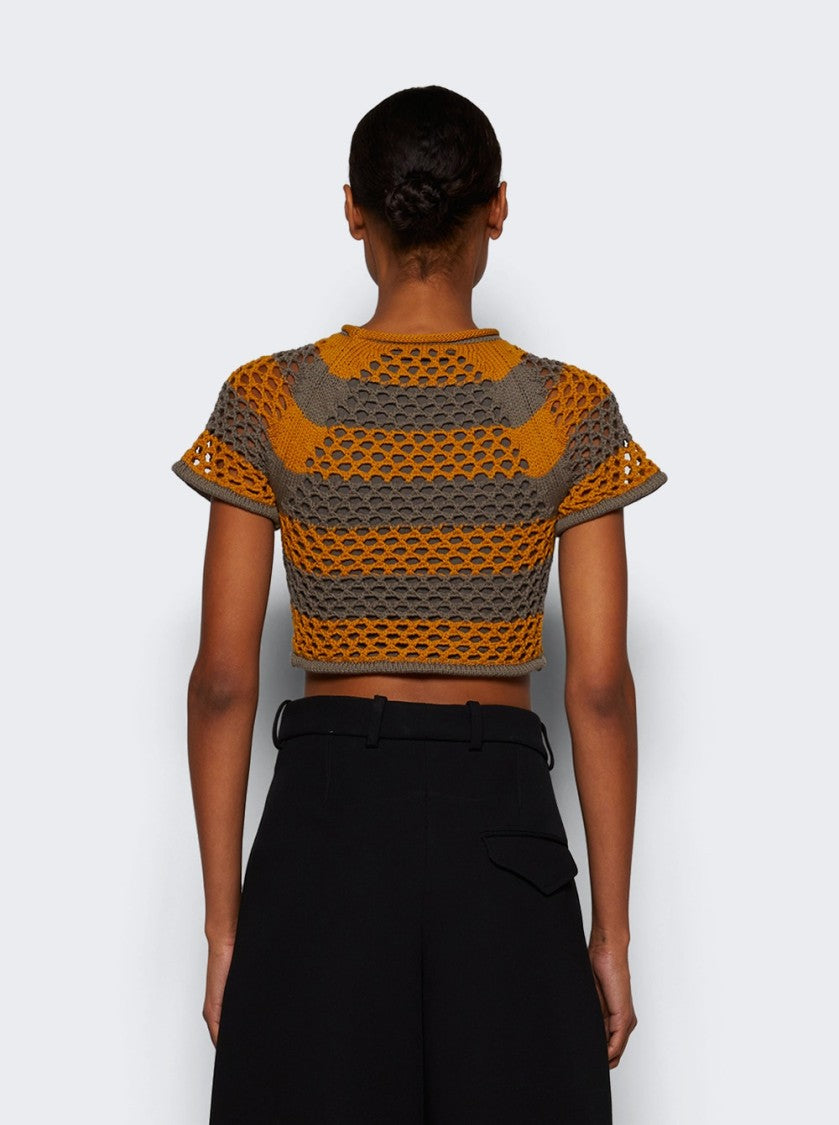 Diotima Rae Top Mustard