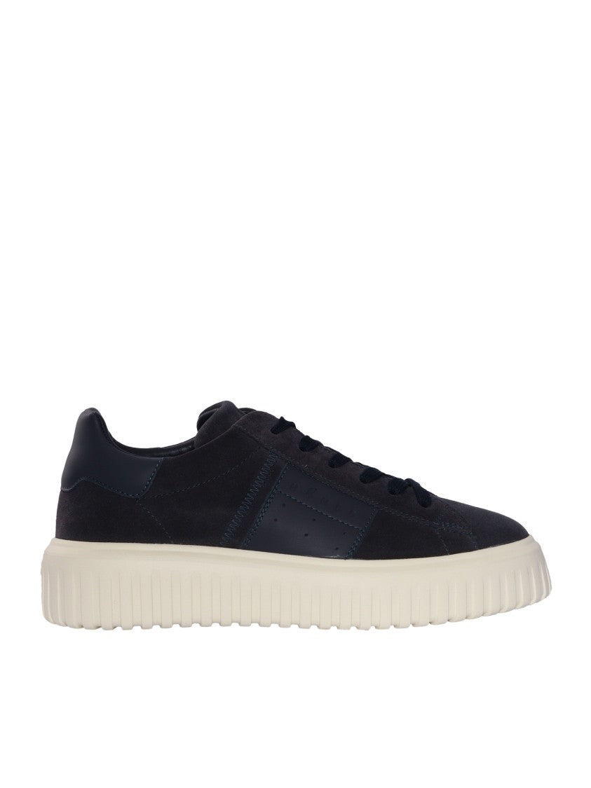 Hogan H-Stripes Lace Up Band Sneaker