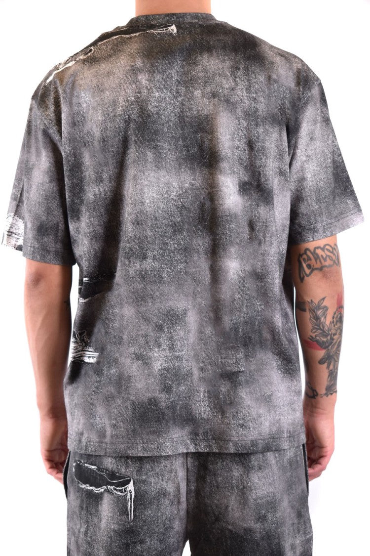 Diesel Multicolor Cotton T-Shirt
