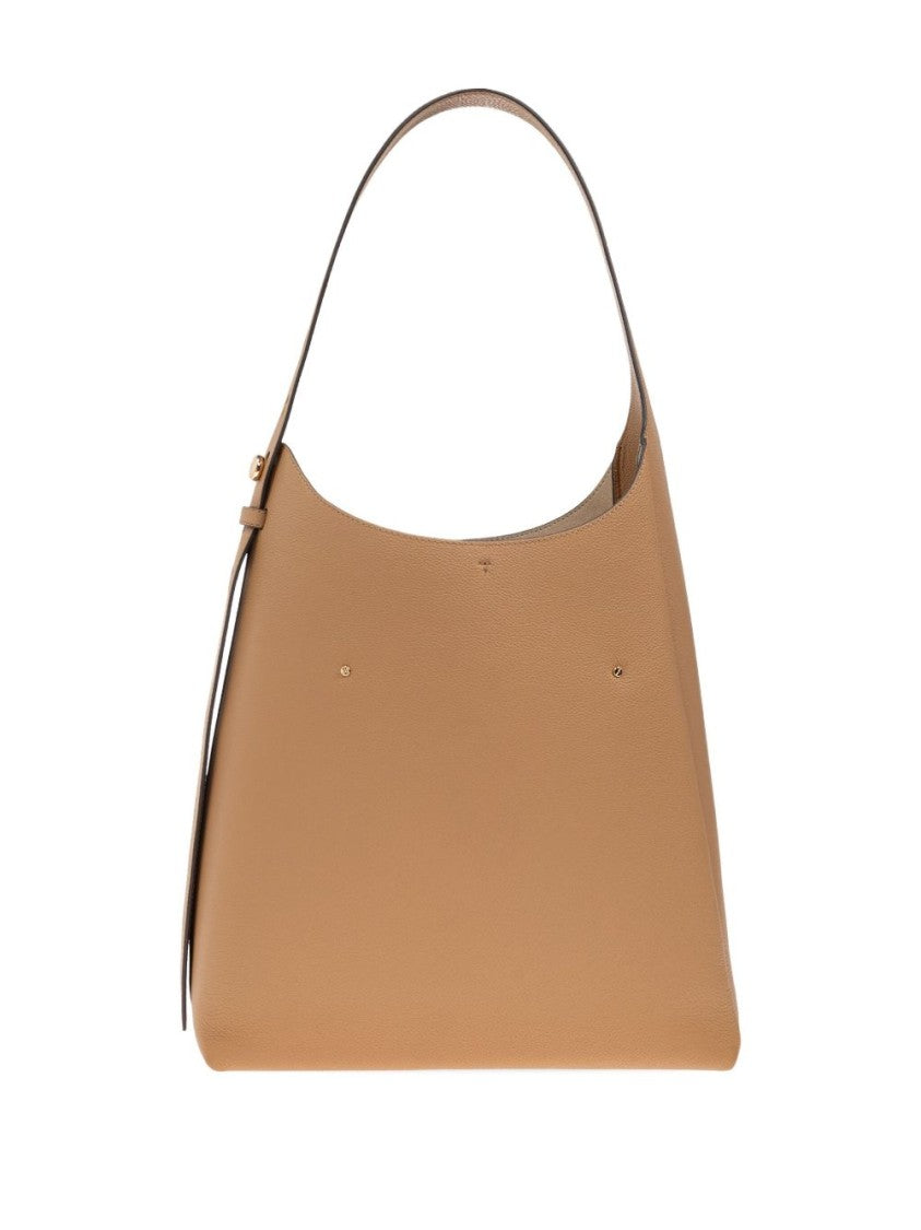 Tory Burch Light Brown Shoulder Bag With Adjustable Handle