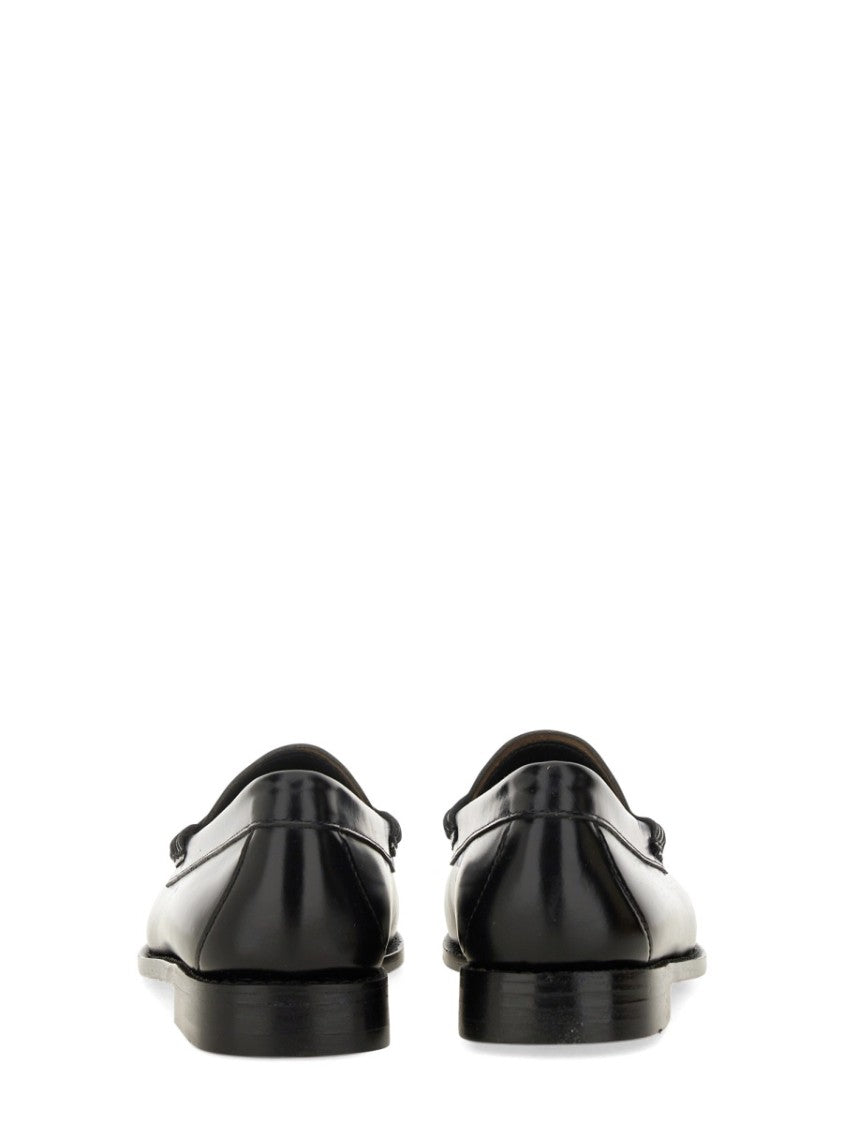 G.H. Bass Classic Black Leather Penny Loafer