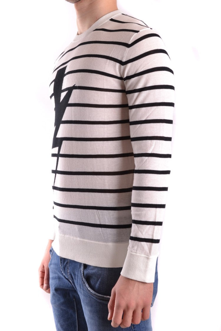 Neil Barrett Multicolor Knit Sweater