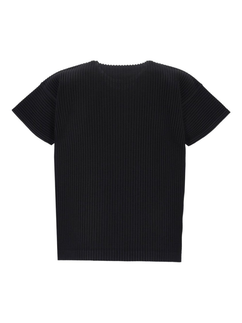 Homme Plissé Issey Miyake Long Sleeve Roundneck T-Shirt