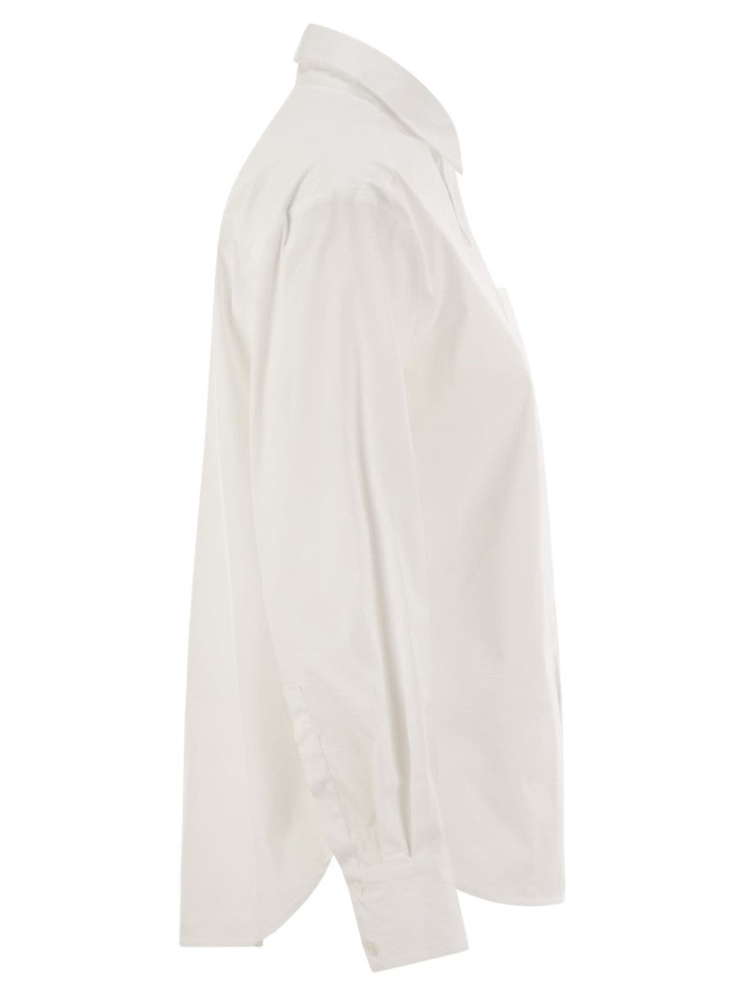 Peserico Stretch Cotton Poplin Shirt