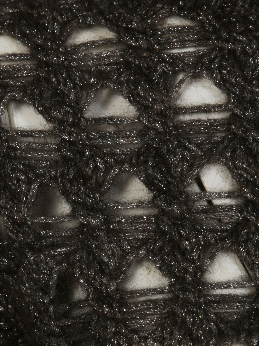 Herno Mesh Crewneck Sweater