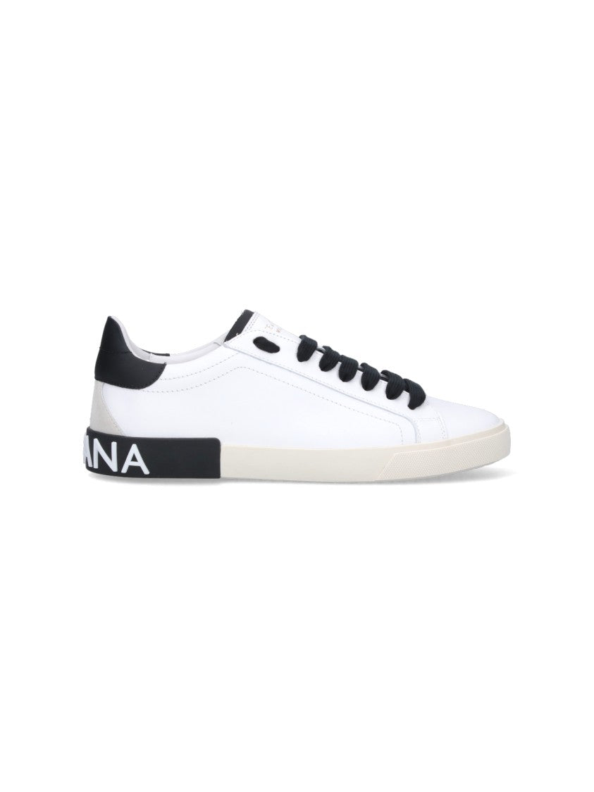 Dolce & Gabbana "Portofino Vintage" Sneakers – White