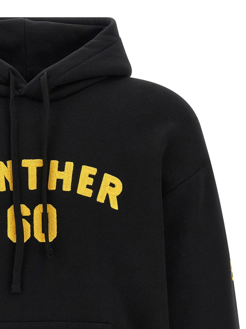 Valentino Garavani Brushed Cotton Hoodie With All-Over Embroidery
