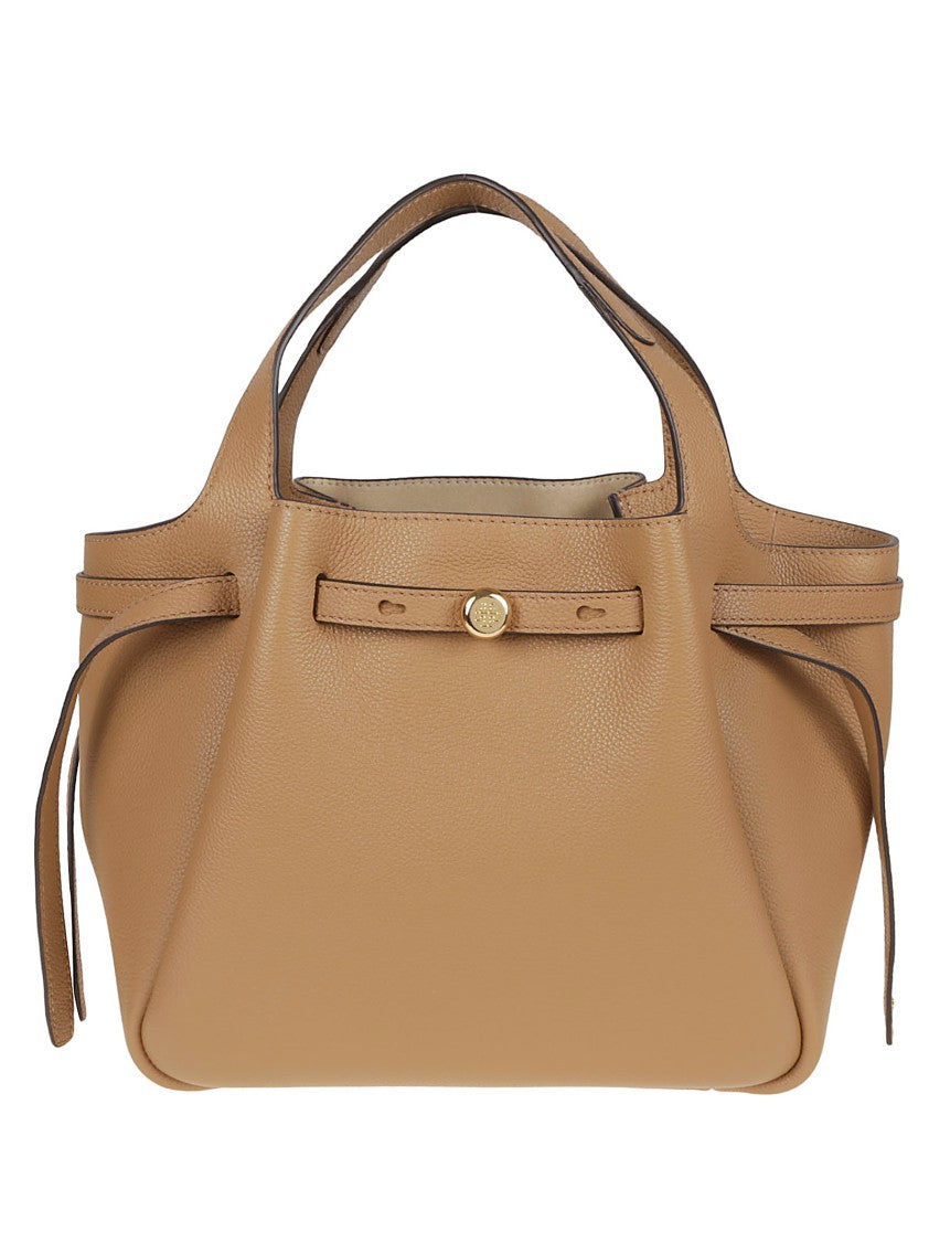 Tory Burch Textured Hammered Leather Shoulder Bag