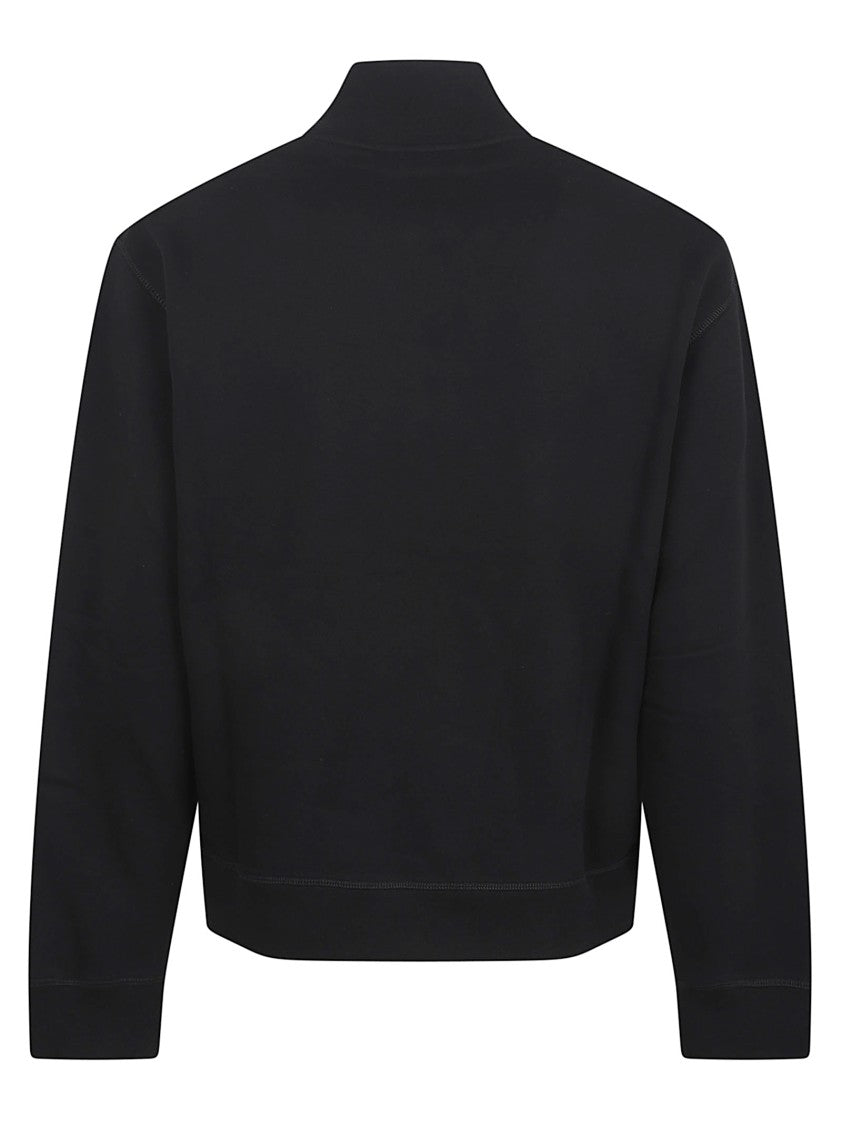 Dsquared2 New York Skyline Print Half-Zip Sweatshirt