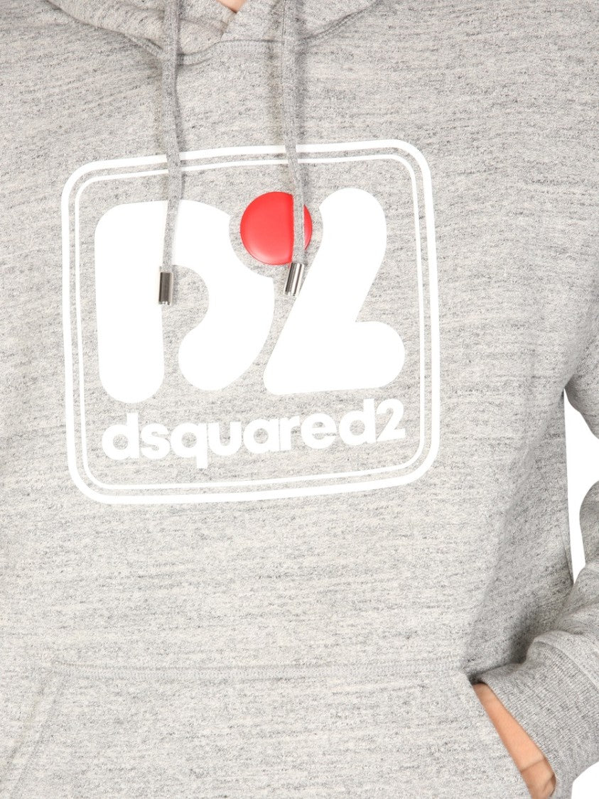 Dsquared2 Camo Patch Herca Anorak Sweatshirt