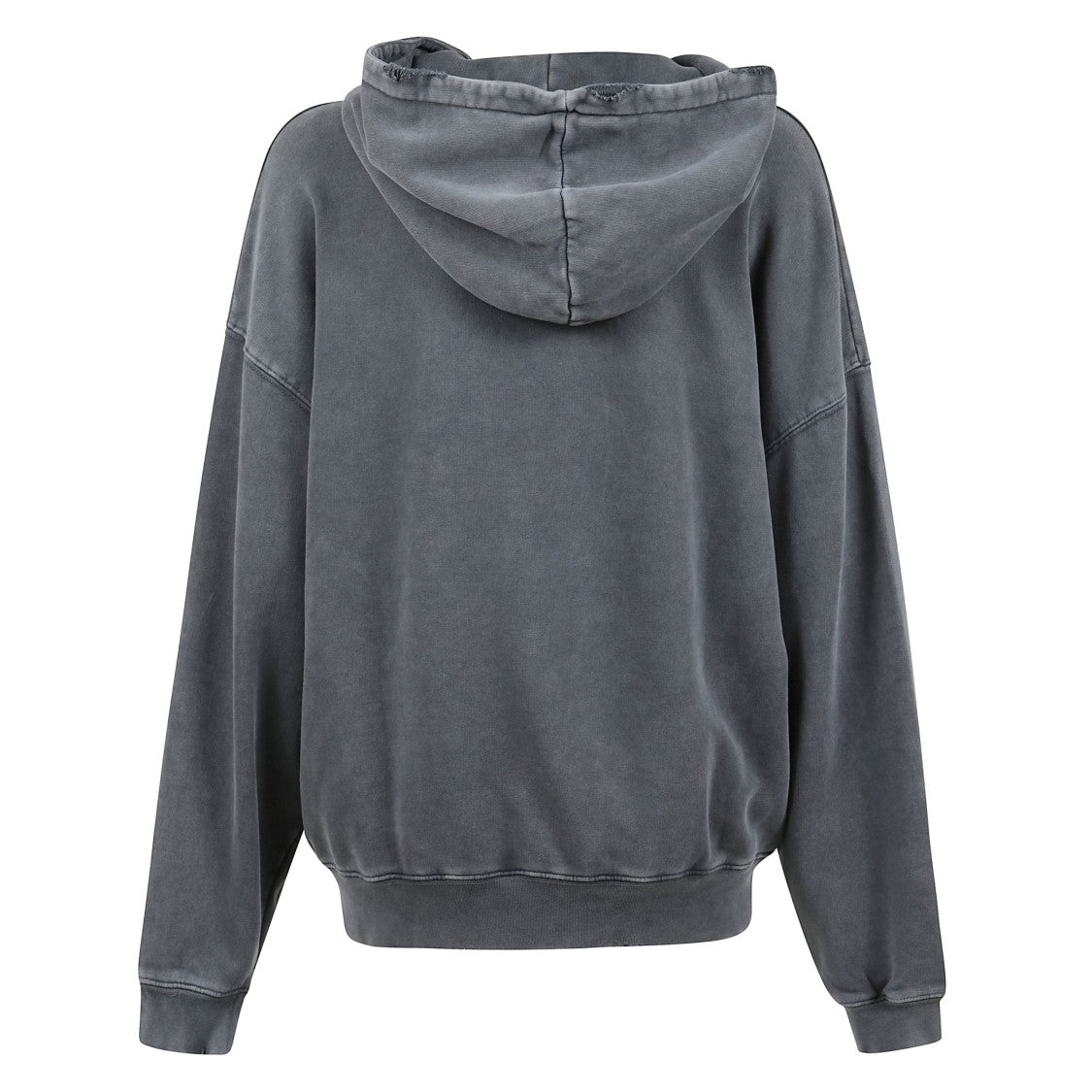 Anine Bing Vintage-Inspired Cotton Fleece Hoodie With College Logo