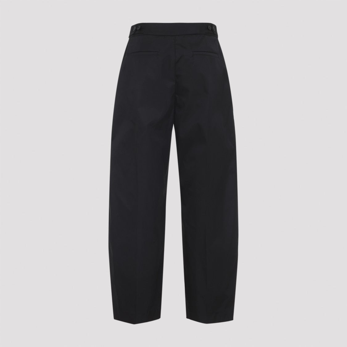 Alaïa High-Waist Wide-Leg Trousers With Pleated Detailing
