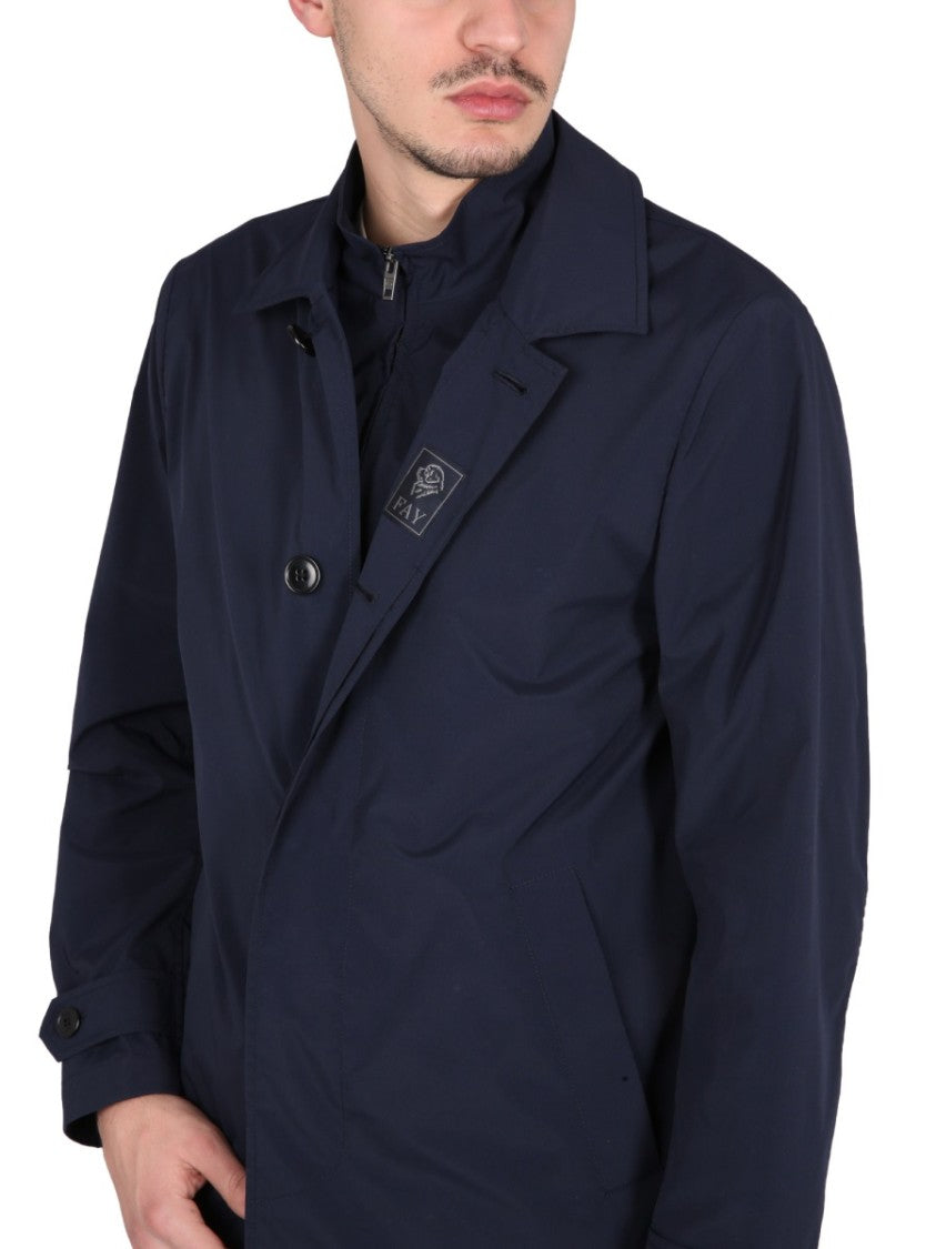 Fay Morning Travel Trench Coat