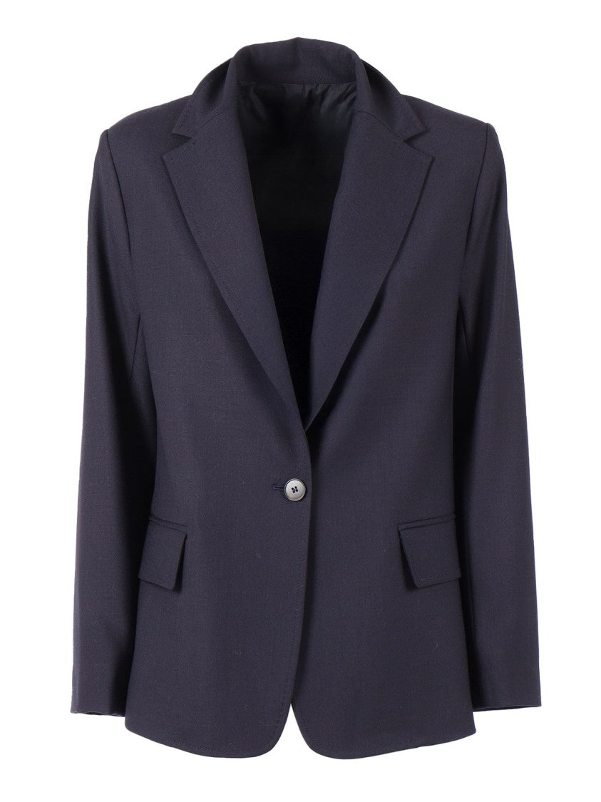Antonelli Structured Fit Tailored Jacket With Minimalist Design