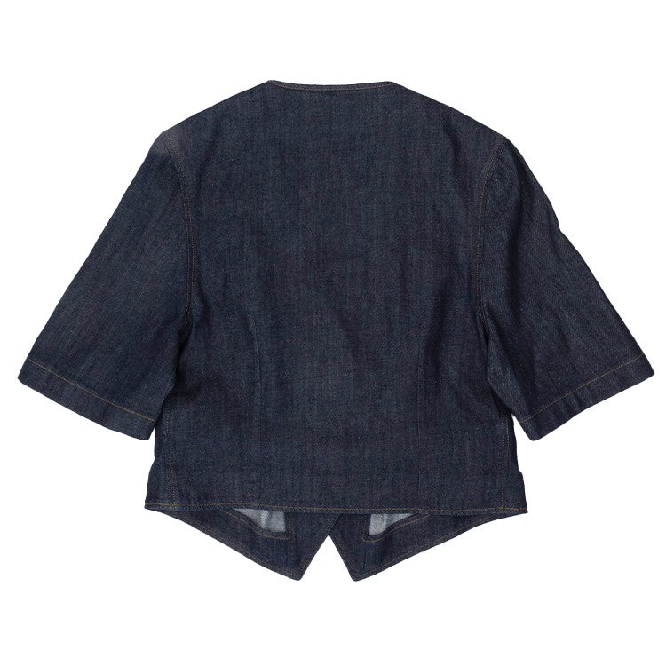 Officine Generale Tailored Waistcoat With Wide 3/4 Sleeves