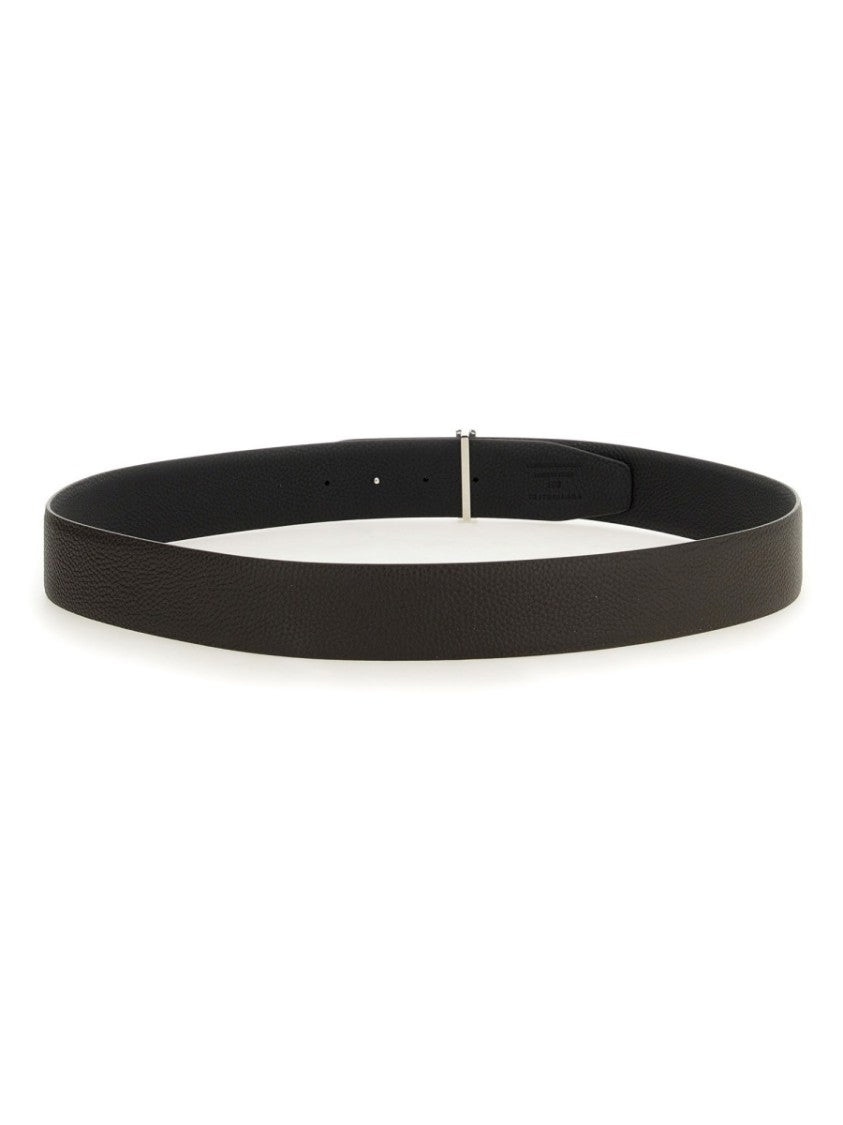 Tom Ford Reversible Calf Leather Belt With Buckle