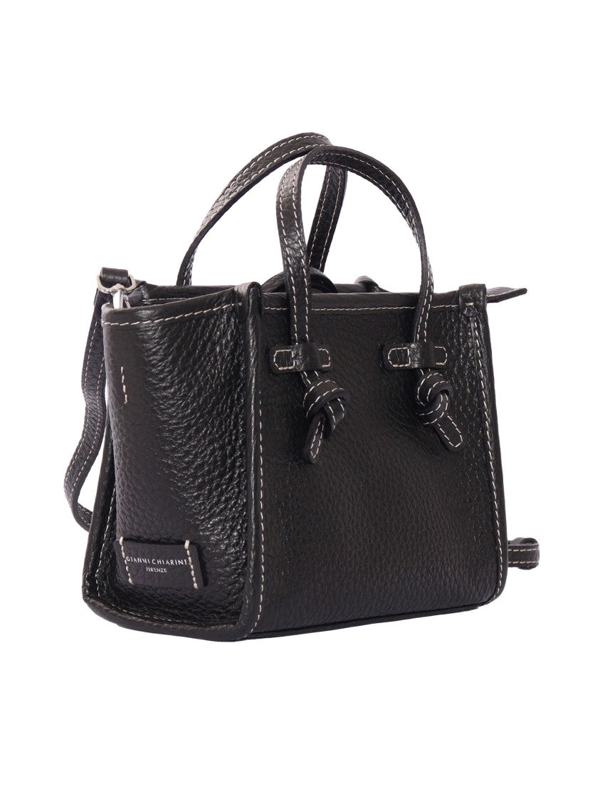 Gianni Chiarini Structured Smooth Cow Leather Handbag