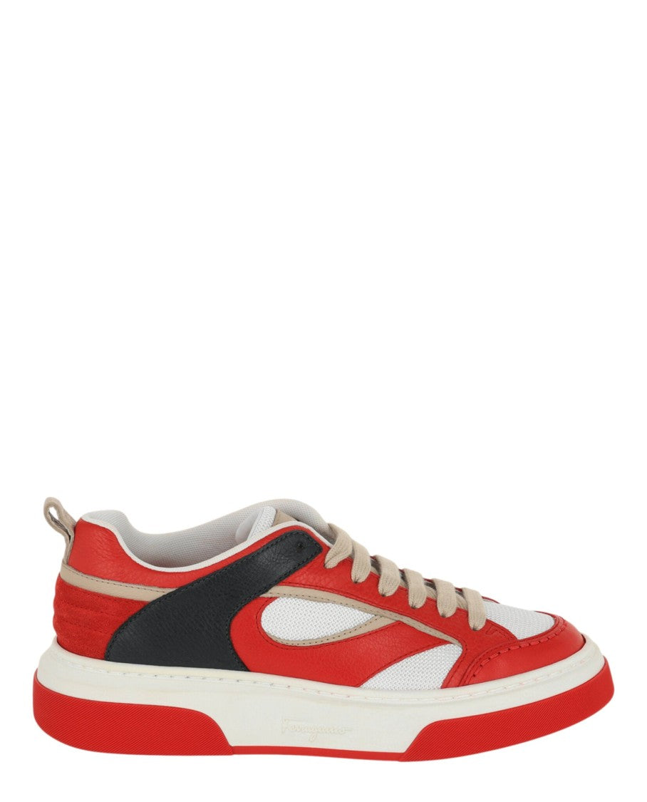 Ferragamo Cassini Low-Top Sneakers