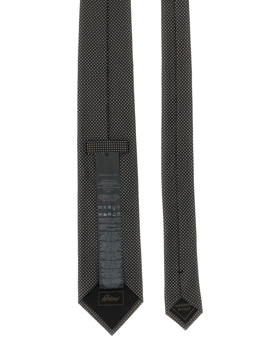 Brioni Jacquard Silk Tie