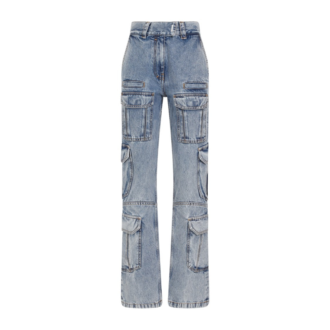 Givenchy Light Blue Cotton Pants