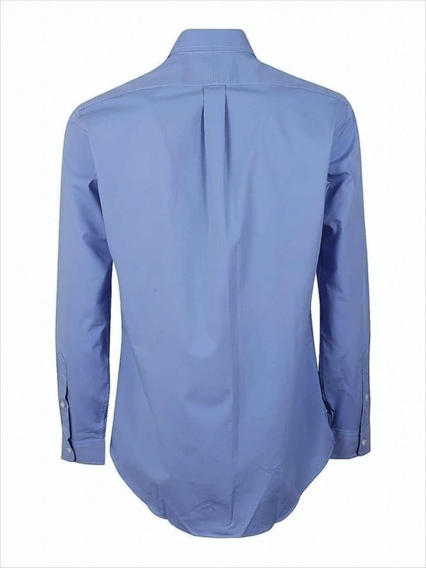 Polo Ralph Lauren Long-Sleeve Slim Fit Button-Up Shirt With Classic Collar