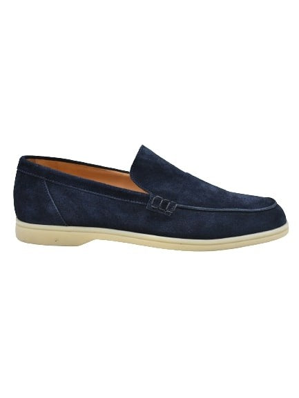 Mille885 Blue Flat Shoes