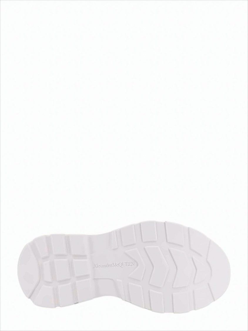 Alexander Mcqueen High-Top Canvas Boots With Textured Sole
