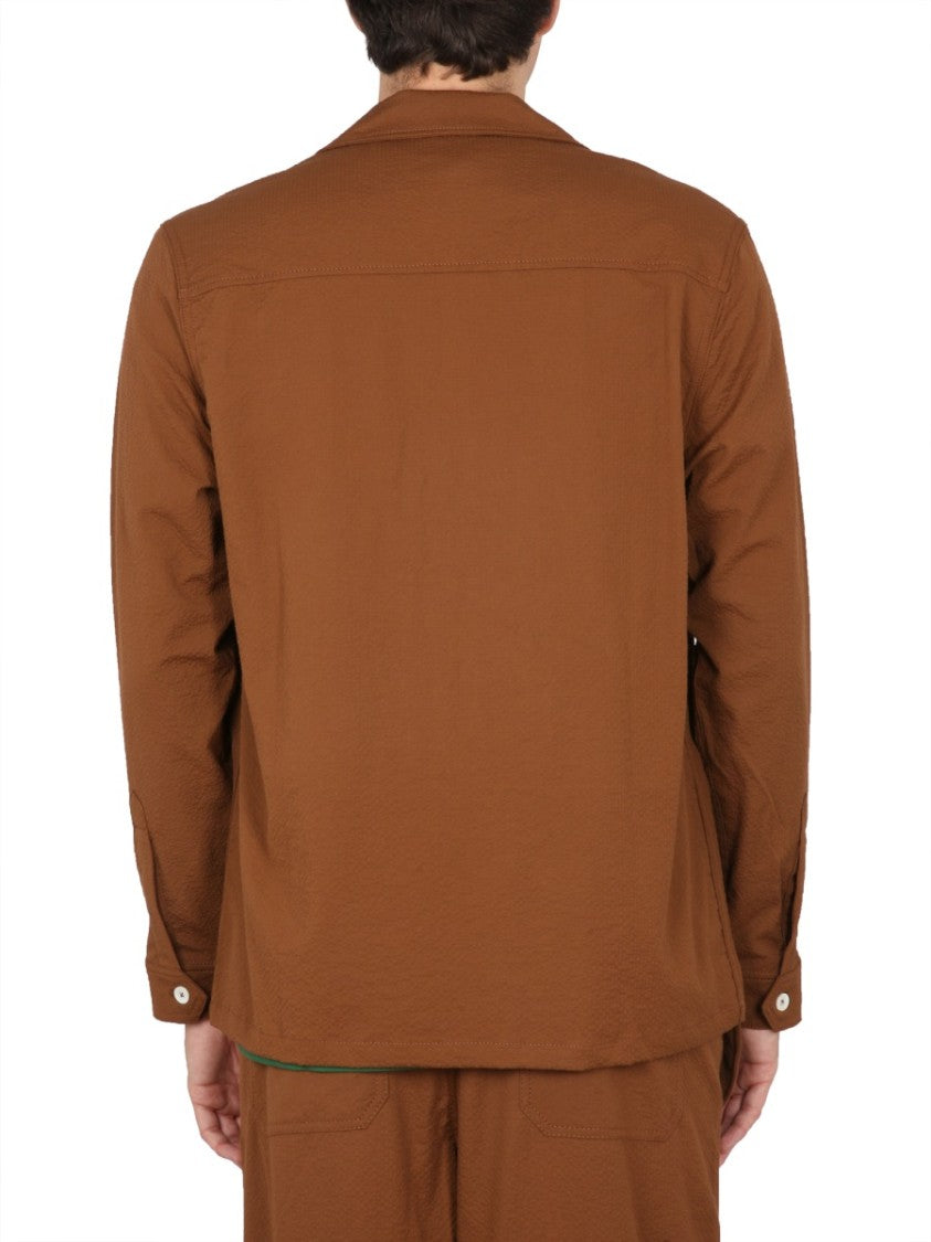 Howlin Bowling Neck Cotton Shirt
