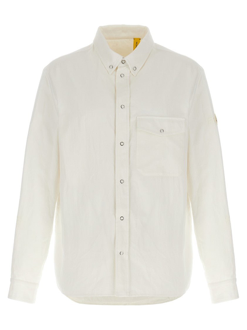 Moncler Genius Boudin Quilted Nylon Lined Overshirt