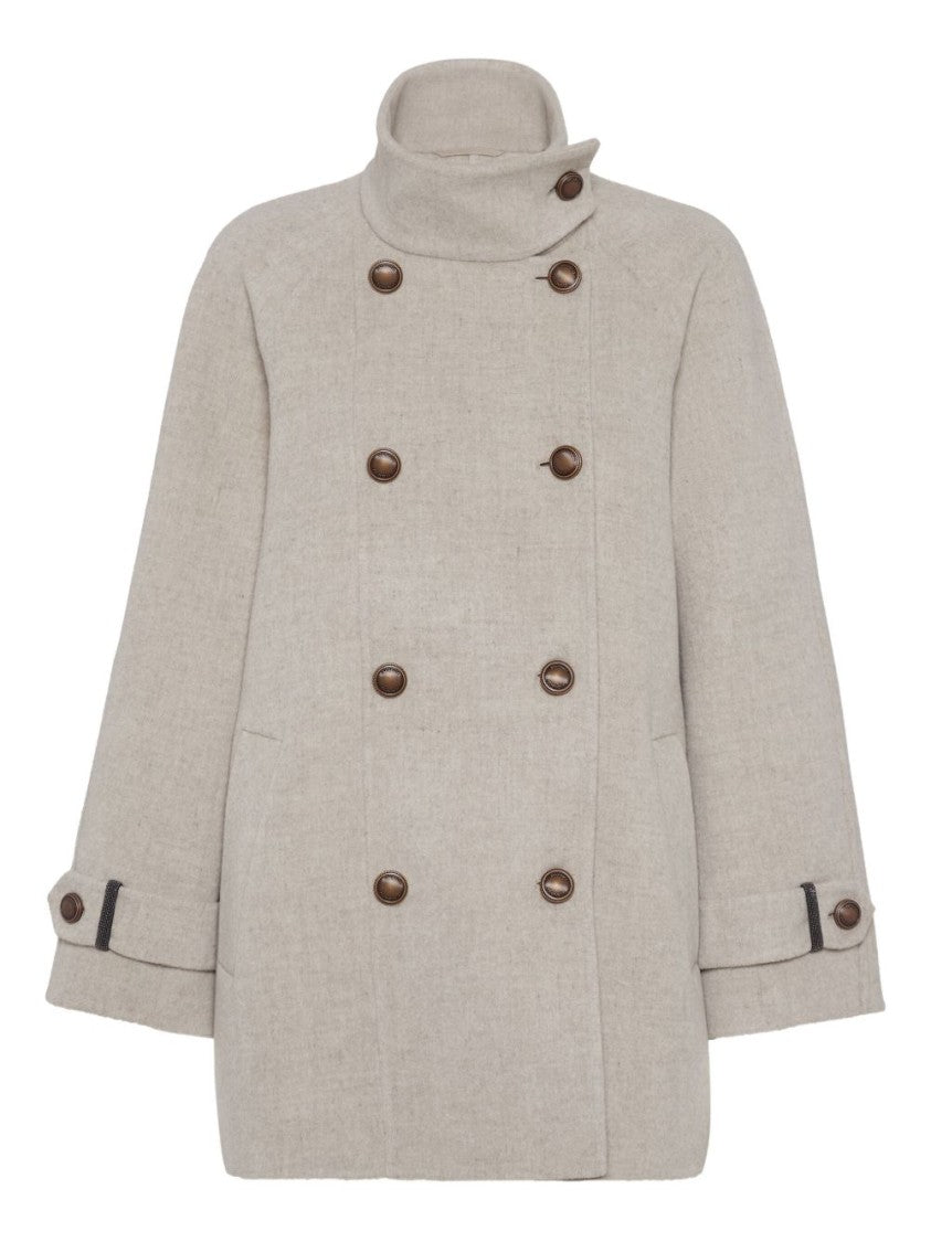 Brunello Cucinelli Wool And Cashmere Coat