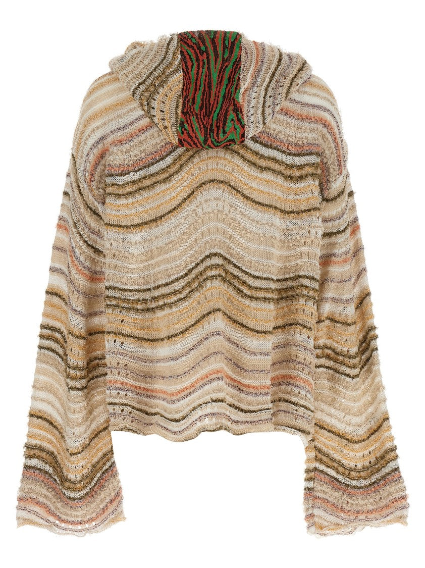 Vitelli 'Peacock Monster' Hooded Sweater
