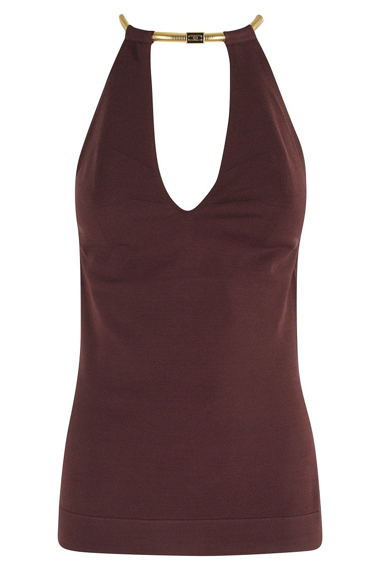 Elisabetta Franchi Top Tricot