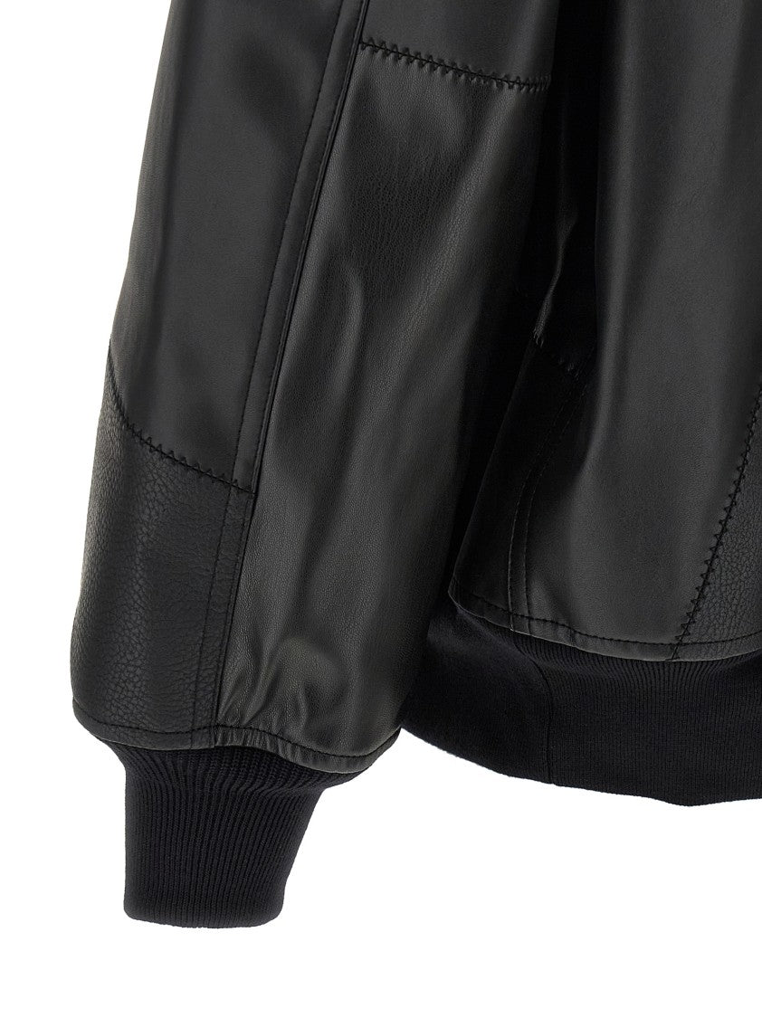 Comme Des Garçons Panel Construction Bomber Jacket