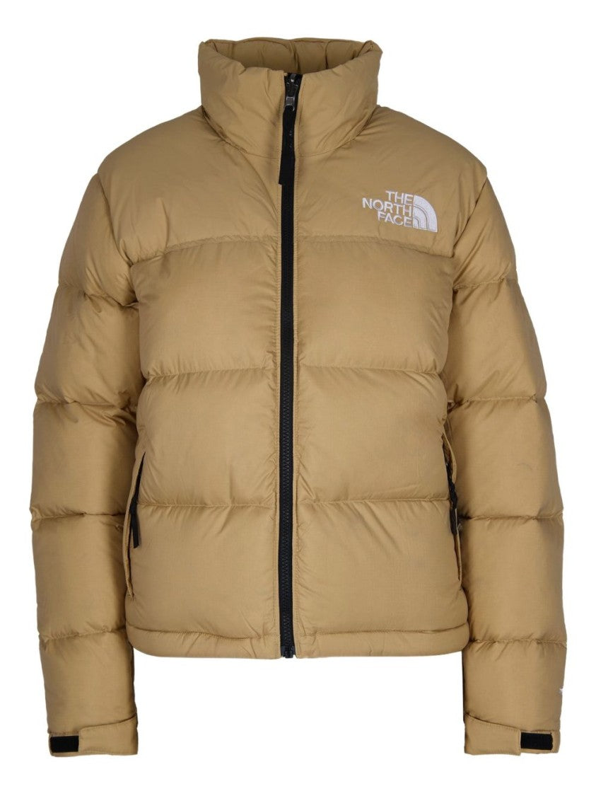 The North Face Padded Quilted Coat With High Collar