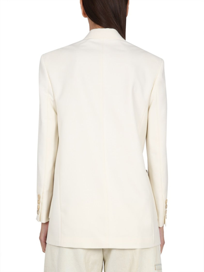 Palm Angels Blazer With Knit Detail