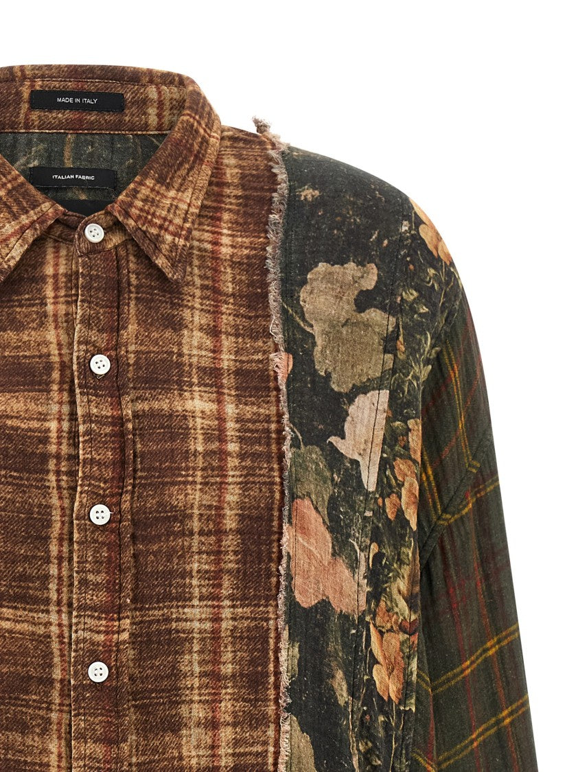 R13 Patchwork Shirt