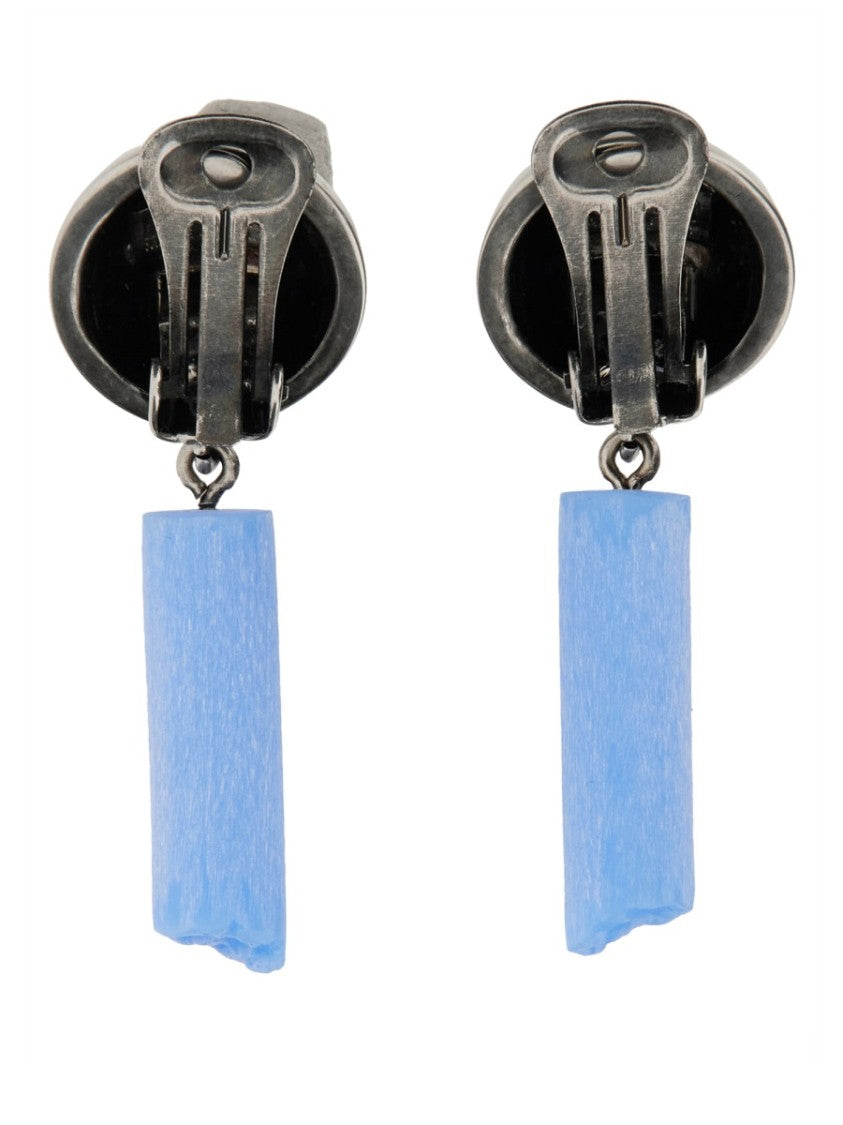 Moschino Logo Earrings