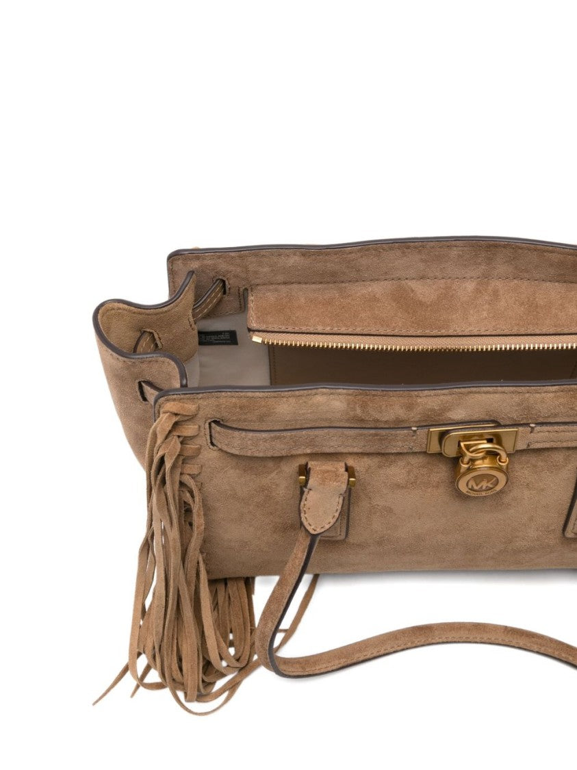 Michael Kors Rectangular Suede Leather Shoulder Bag
