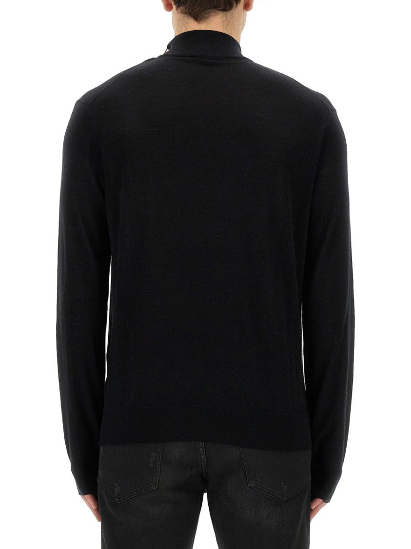 Diesel High Neck Knit Jersey
