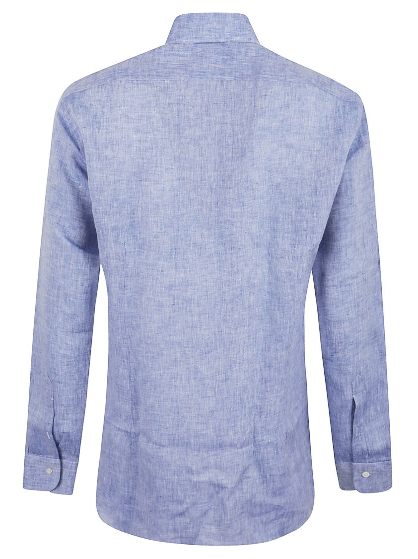 Buonamassa Classic Button-Down Linen Shirt