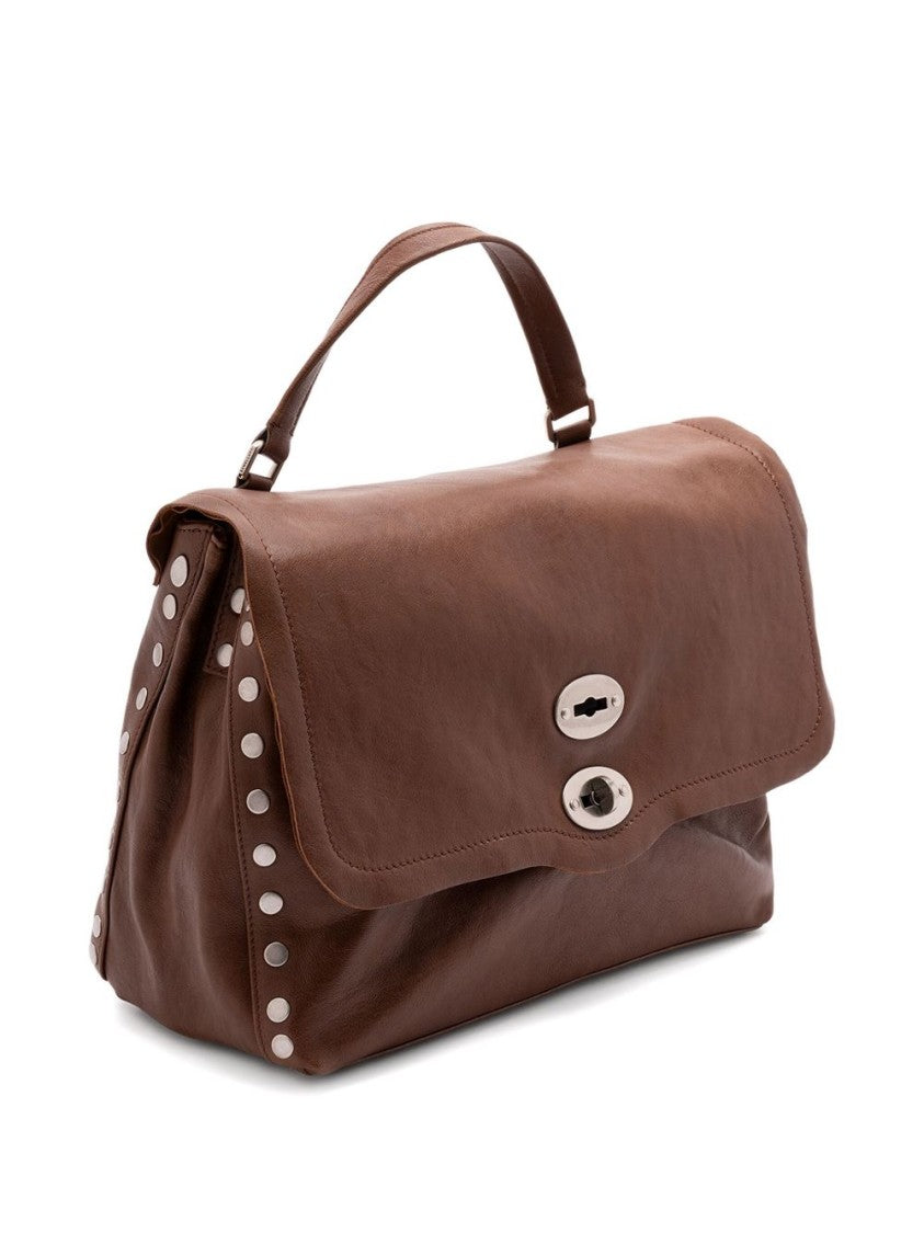 Zanellato Structured Rectangular Lambskin Handbag