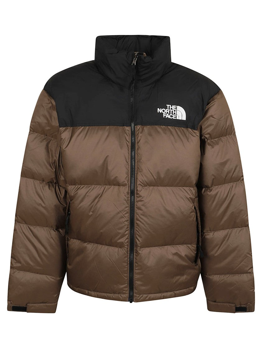 The North Face Brown Block Pattern Jacket