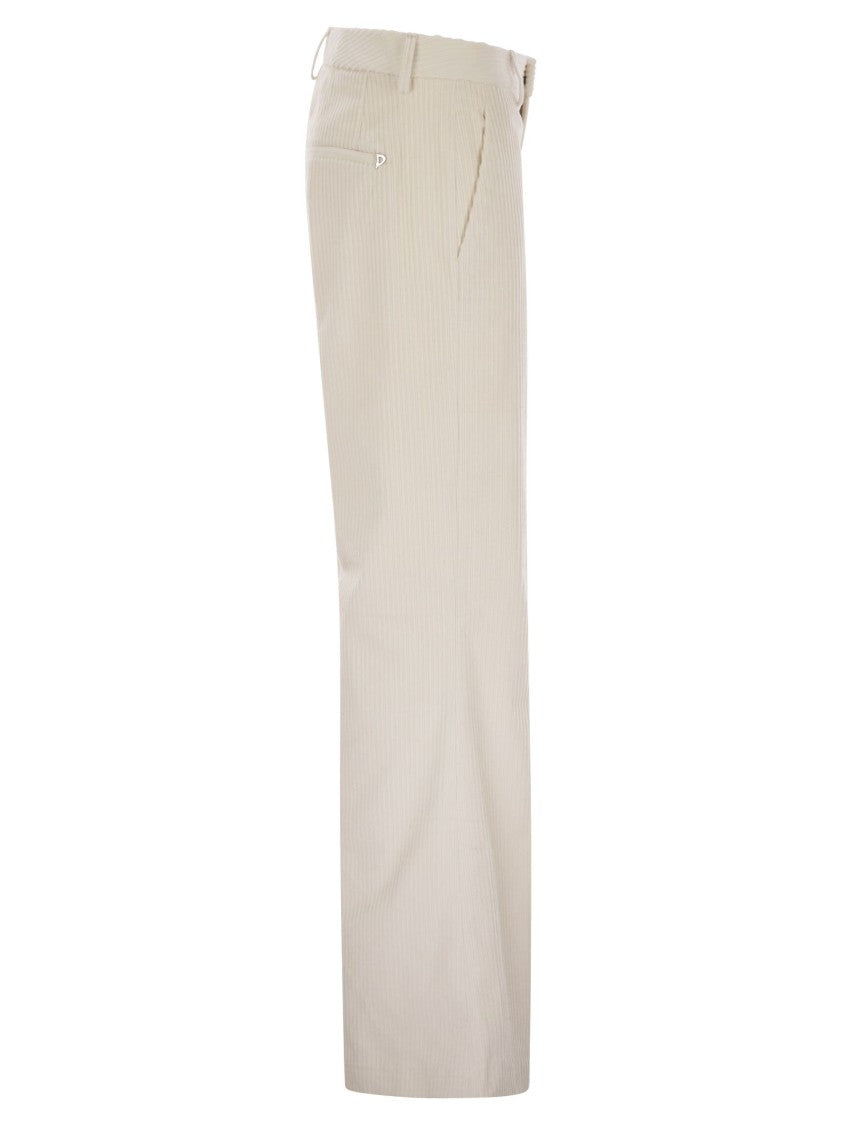 Dondup Janice - Wide Corduroy Trousers